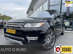 Land Rover Range Rover Sport - 3.0 V6 Supercharged Dynamic|7 Persoons |Luchtvering| Pano| Head Up| 360* Cam|Vol onderh|fu