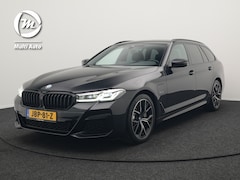 BMW 5-serie Touring - 530e M Sport Plug In Hybrid 293pk Dealer O.H PHEV | Sfeerverlichting | Lederen Sportstoele