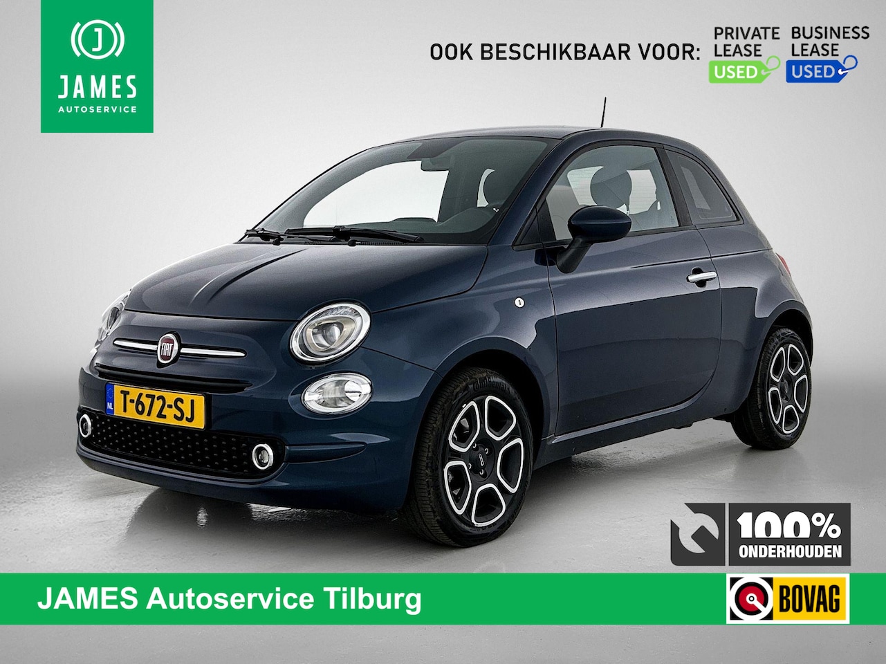Fiat 500 - 1.0 Hybrid Club CARPLAY-NAVI | CLIMA | CRUISE - AutoWereld.nl
