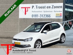 Volkswagen Polo - 1.2 TSI Comfortline Business R Panorama schuifdak/Licht metaal/Navigatie/Airco/Privacy gla