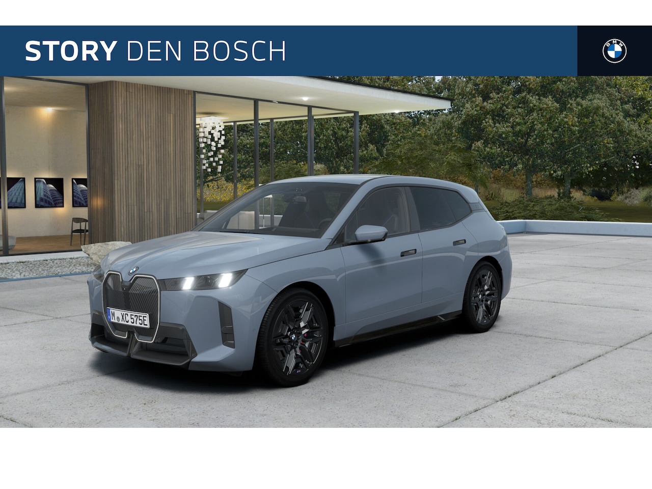 BMW iX - xDrive45 M Sport / Trekhaak / Adaptief onderstel / Stoelventilatie / Parking Assistant Pro - AutoWereld.nl