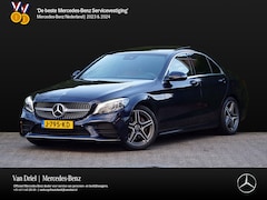 Mercedes-Benz C-klasse - C 180 AMG line | Sound Multibeam Panoramadak Bruin leder Artico