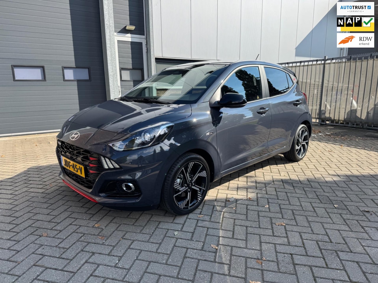 Hyundai i10 - 1.0 T-GDI N Line 5-zits 90PK LED, Navi, Camera, Stoel-stuurverwarming, BTW, etc. - AutoWereld.nl