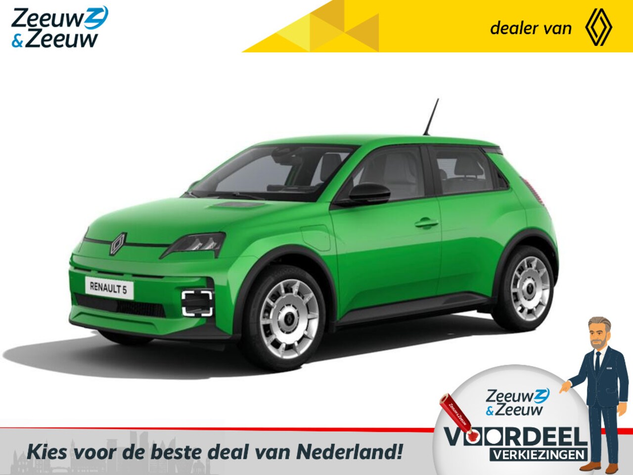 Renault 5 - comfort range evolution 52 kWh | Auto van het Jaar 2025 | Vanaf nu te bestellen met €1.000 - AutoWereld.nl