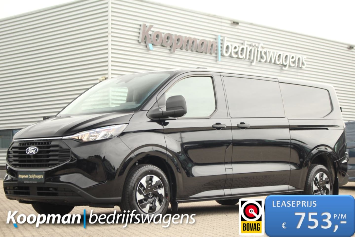 Ford Transit Custom - 320 2.5 PHEV Hybrid 170kW 232pk | L2H1 Trend DC | Incl. BPM | L+R Zijdeur | Stoel + Stuurv - AutoWereld.nl