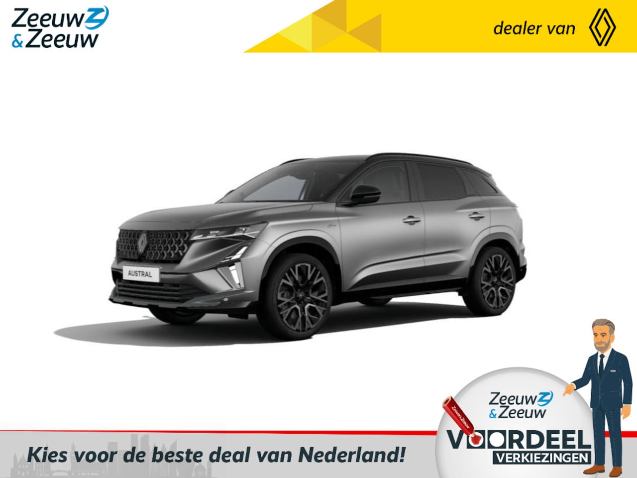Renault Austral - E-Tech full hybrid 200 Iconic Esprit Alpine Nieuw model | 5x snel leverbaar met € 2000,- k - AutoWereld.nl
