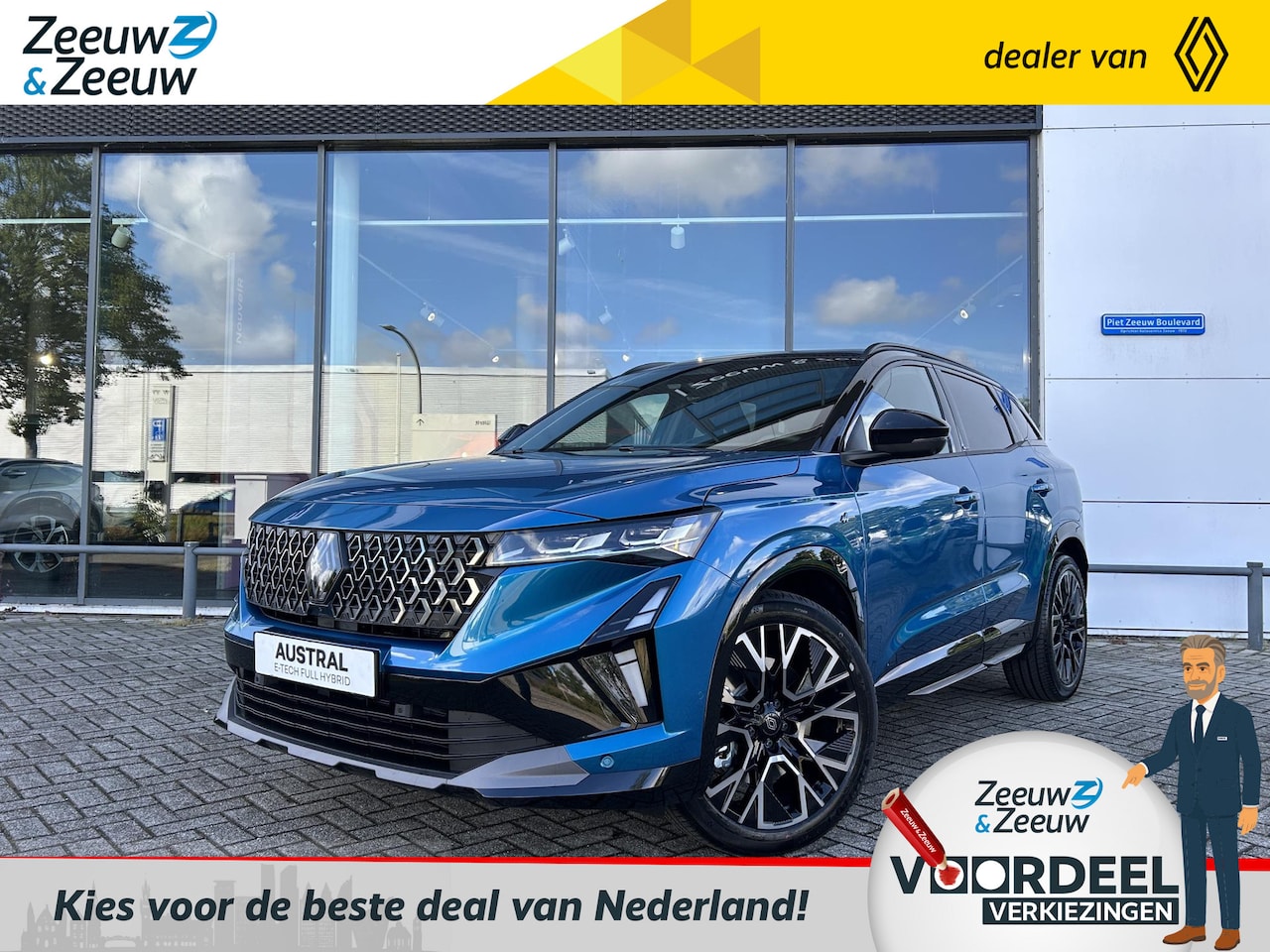 Renault Austral - E-Tech full hybrid 200 iconic esprit Alpine Nieuw model | Nu te bestellen met €2000,- kort - AutoWereld.nl