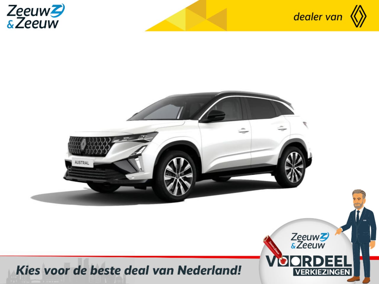 Renault Austral - E-Tech full hybrid 200 Techno Nieuw model | 1x Snel leverbaar met € 2000,- korting! | Fina - AutoWereld.nl