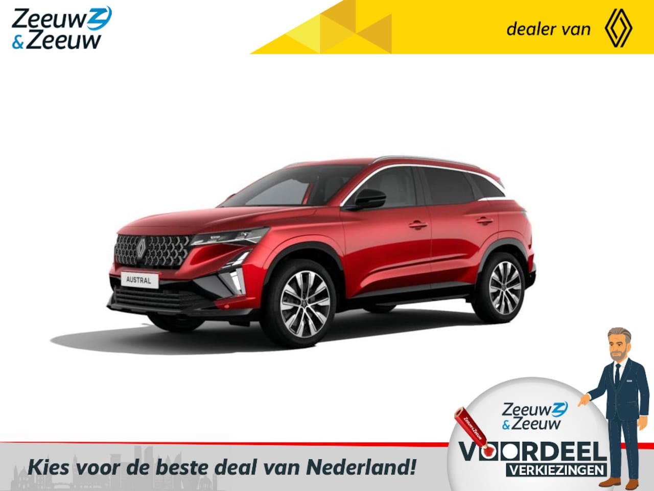 Renault Austral - E-Tech full hybrid 200 Evolution Nieuw model | Nu te bestellen met € 2000,- korting | Fina - AutoWereld.nl