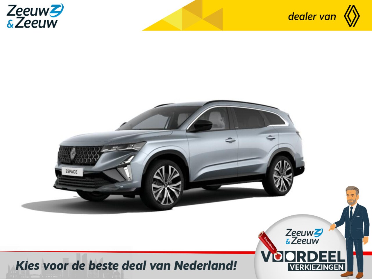 Renault Espace - E-Tech full hybrid 200 iconic 5p. Nieuw model | 6x Snel leverbaar met € 2000,- korting! | - AutoWereld.nl