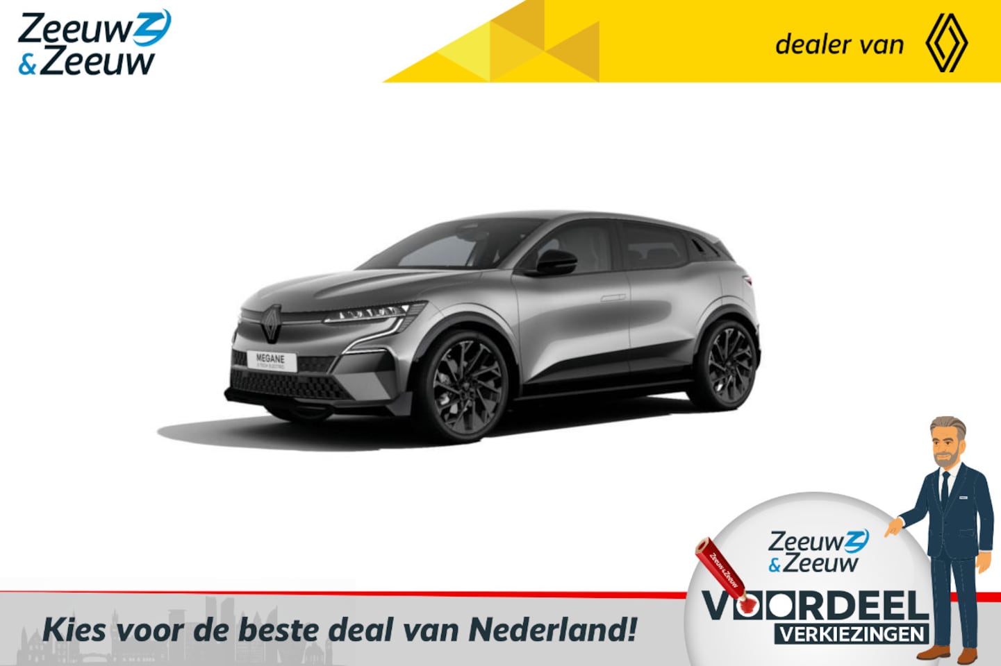Renault Mégane E-Tech - comfort range esprit alpine 60 kWh | Vanaf nu leverbaar | Profiteer nu van €2000,- voorraa - AutoWereld.nl
