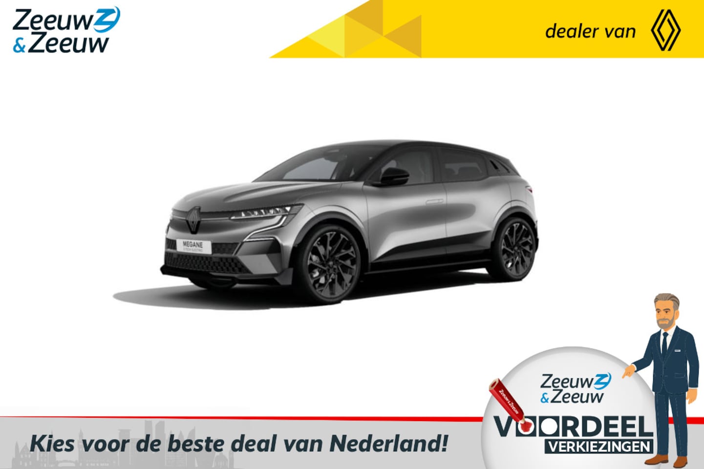 Renault Mégane E-Tech - comfort range esprit alpine 60 kWh | Vanaf nu leverbaar | Profiteer nu van €2000,- voorraa - AutoWereld.nl