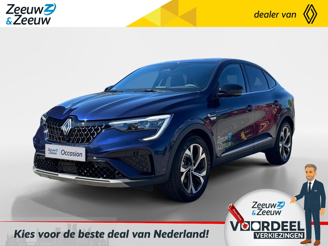 Renault Arkana - 145PK E-Tech full hybrid Techno Automaat | DEMO | Bose Audio | Adaptive Cruise Control | D - AutoWereld.nl