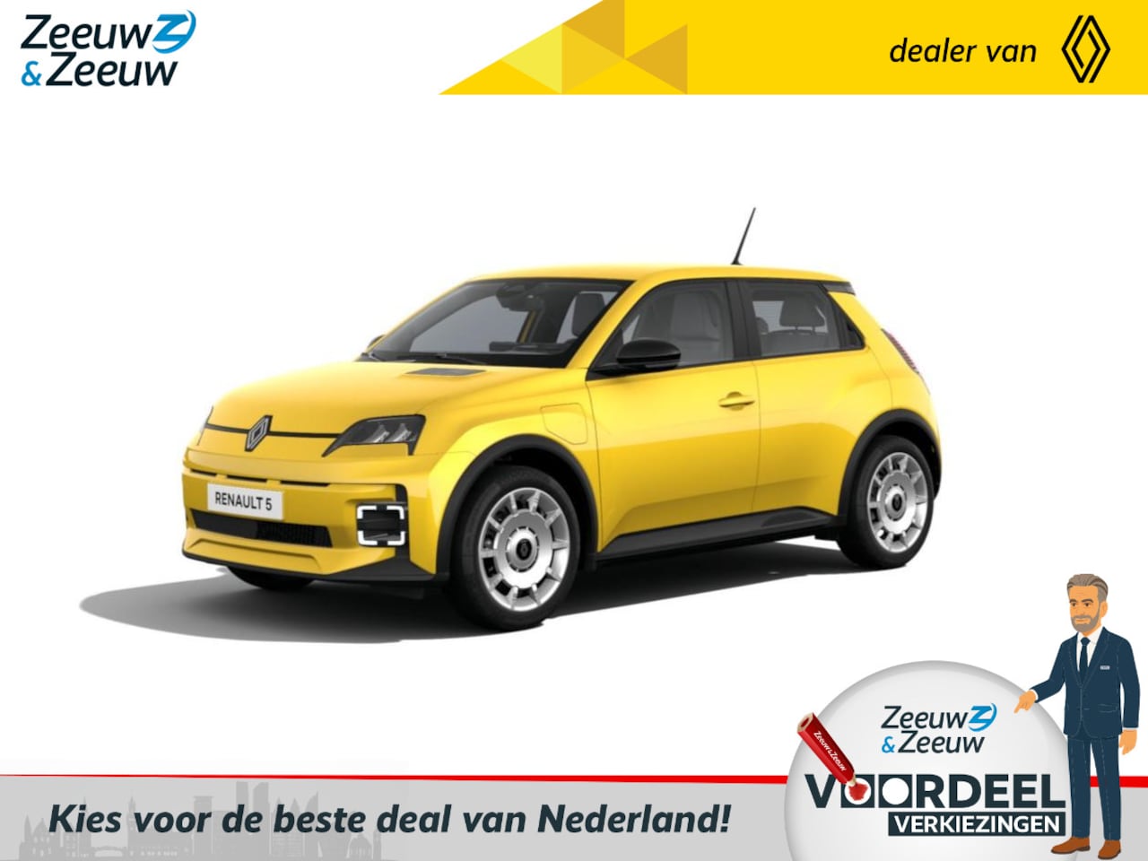 Renault 5 - urban range evolution 40 kWh | Auto van het Jaar 2025 | Nu leverbaar met €1500,- extra voo - AutoWereld.nl