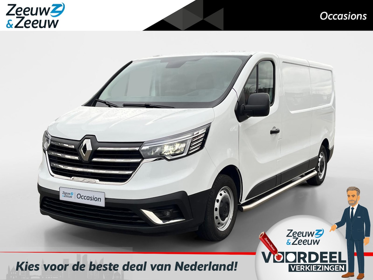 Renault Trafic - 2.0 - 110PK dCi T30 L2H1 Comfort | BPM VRIJ | Apple CarPlay/Android Auto | Airco | Cruise - AutoWereld.nl