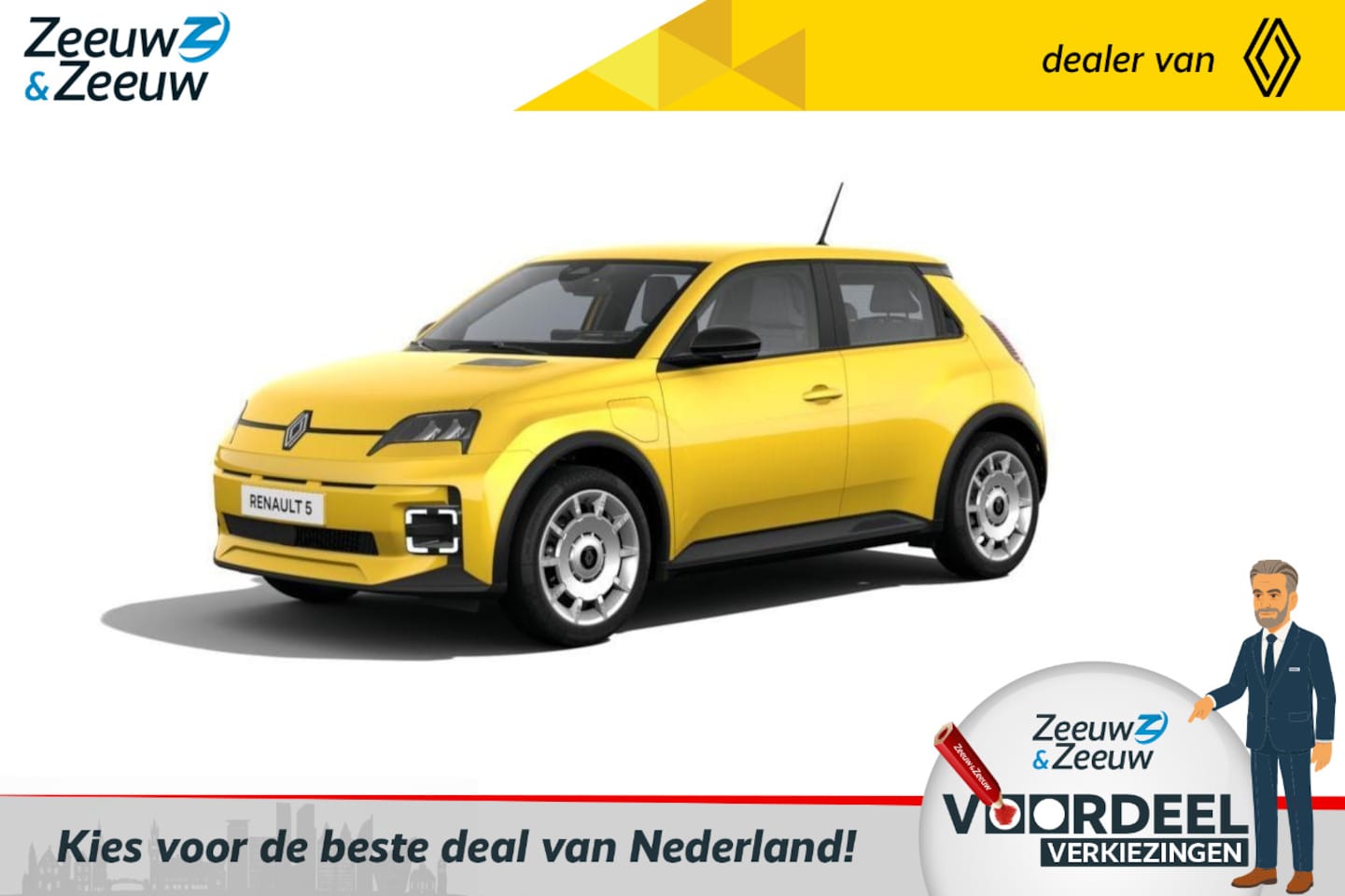 Renault 5 - (Z&Z Renault Private Lease vanaf €359,-) urban range evolution 40 kWh | Wij maken graag ee - AutoWereld.nl