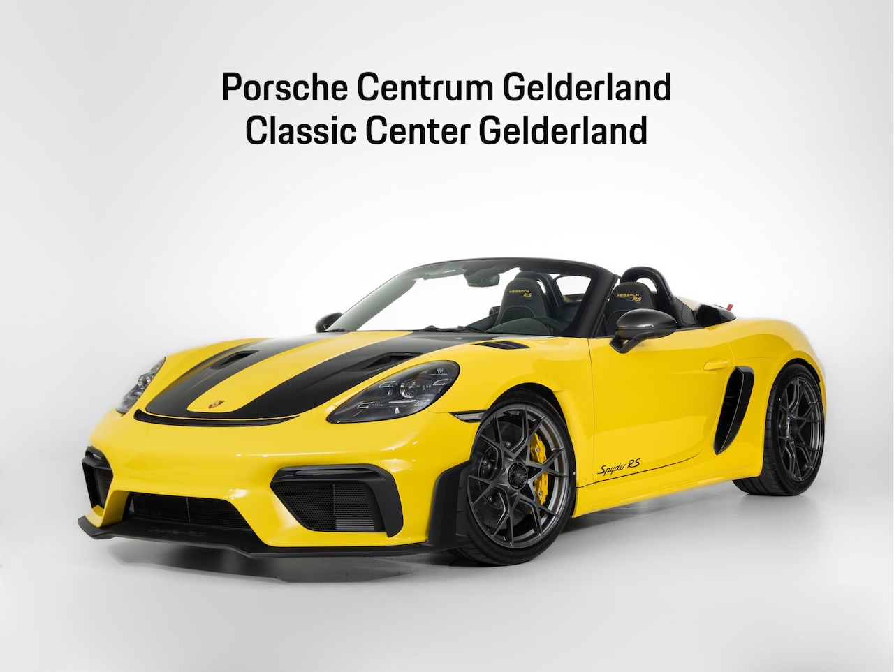 Porsche 718 Spyder - RS RS - AutoWereld.nl