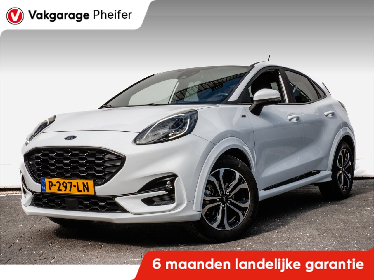 Ford Puma - 1.0 EcoBoost Hybrid ST-Line Trekhaak/ Stuur-stoelverwarming/ Navigatie Apps/ Carplay/ Pdc - AutoWereld.nl