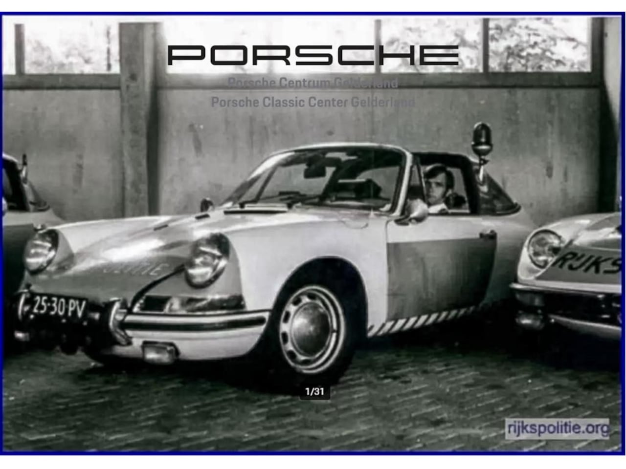 Porsche 911 Targa - T "Rijkspolitie" - AutoWereld.nl
