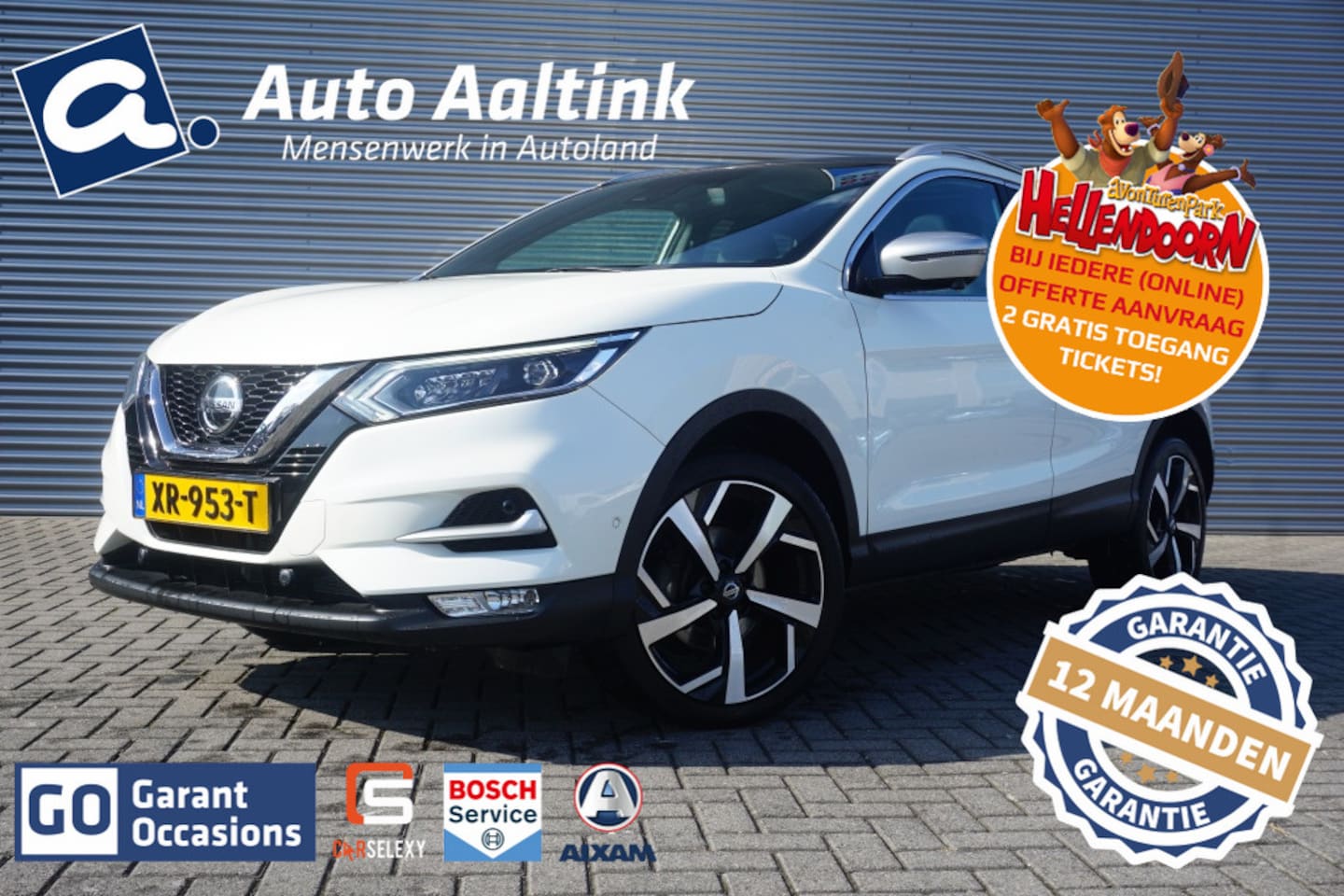 Nissan Qashqai - Tekna+ LEER | ELEKTR. STOELEN | BOSE AUDIO | TREKHAAK | 360° CAM - AutoWereld.nl