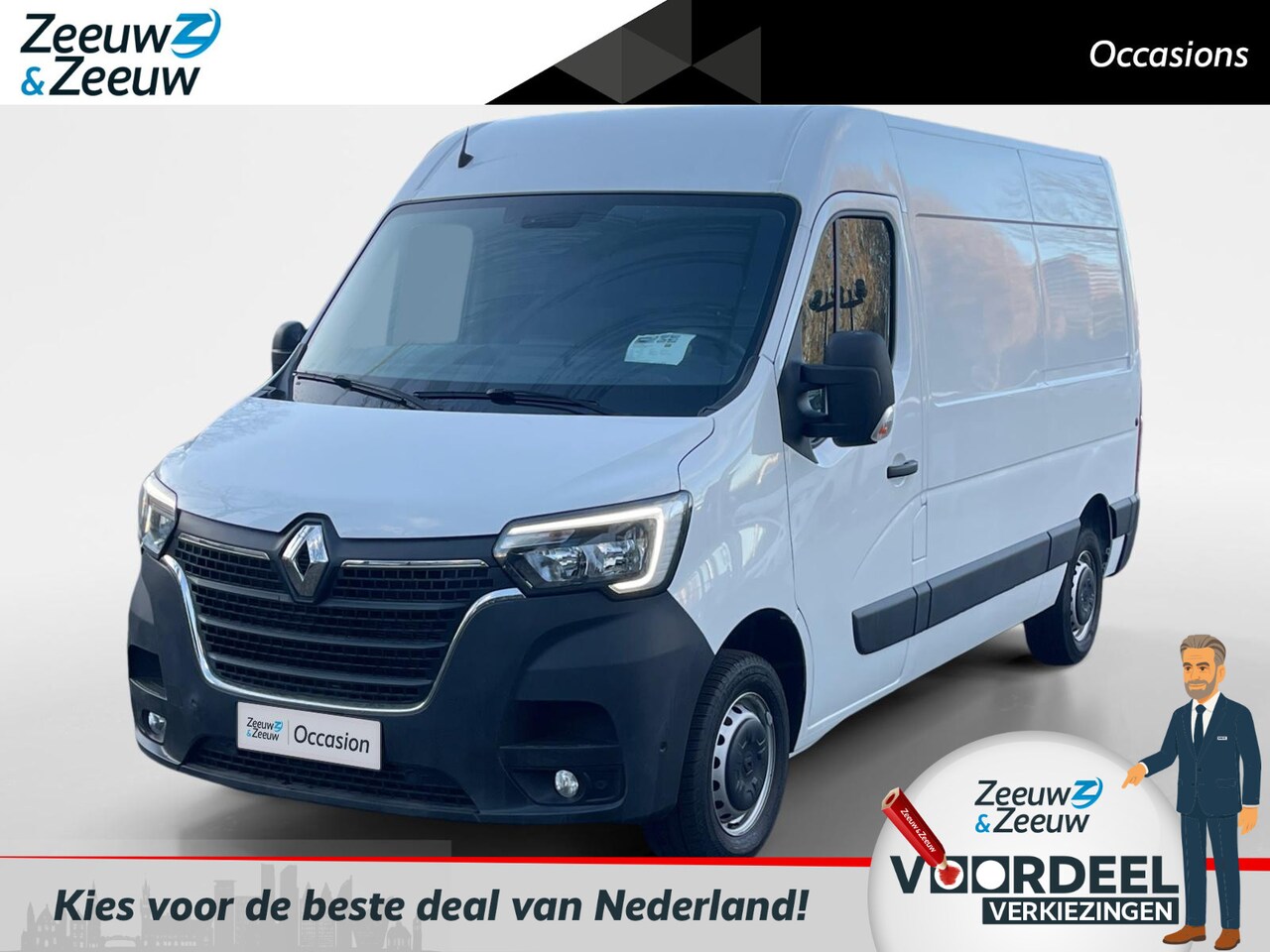 Renault Master - T35 2.3 dCi 135 L2H2 Comfort Navi airco camera parkeersensoren cruise controle trekhaak ze - AutoWereld.nl