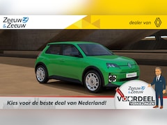 Renault 5 - 5 urban range evolution 40 kWh | NU MET DE ZEEUW EN ZEEUW SWITCH ACTIE voor maar €349, - p