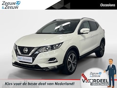 Nissan Qashqai - 1.2 N-Connecta AIRCO NAVI 360GRADEN CAMERA PARKEERSENSOREN CRUISE CONTROL PANORAMADAK BLUE