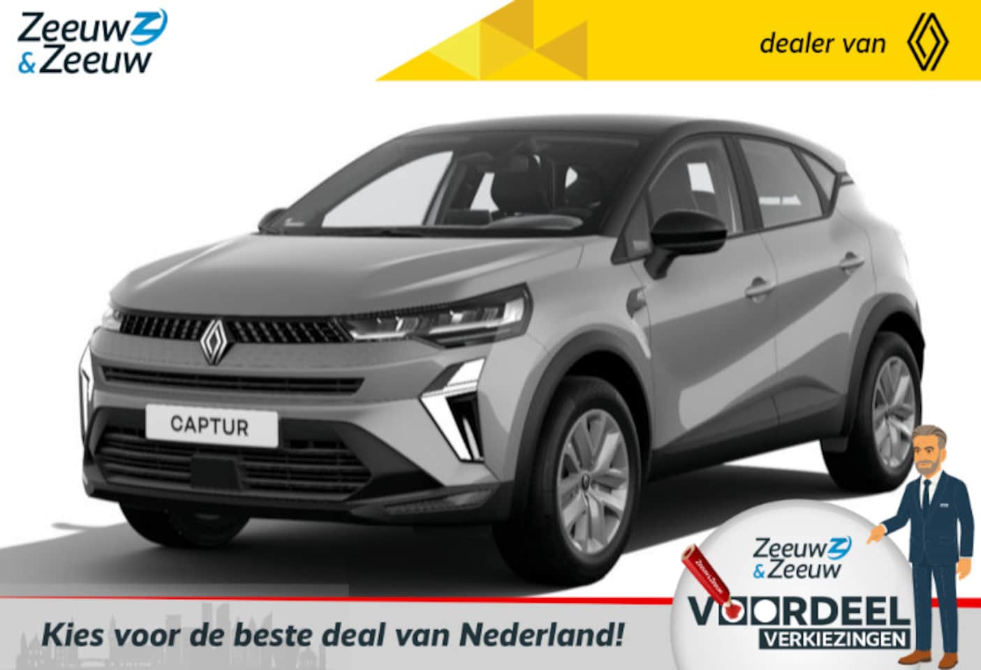 Renault Captur - 1.6 E-Tech full hybrid 160 evolution | NIEUW TE BESTELLEN NU MET €3.000,- SALE & SALE KORT - AutoWereld.nl