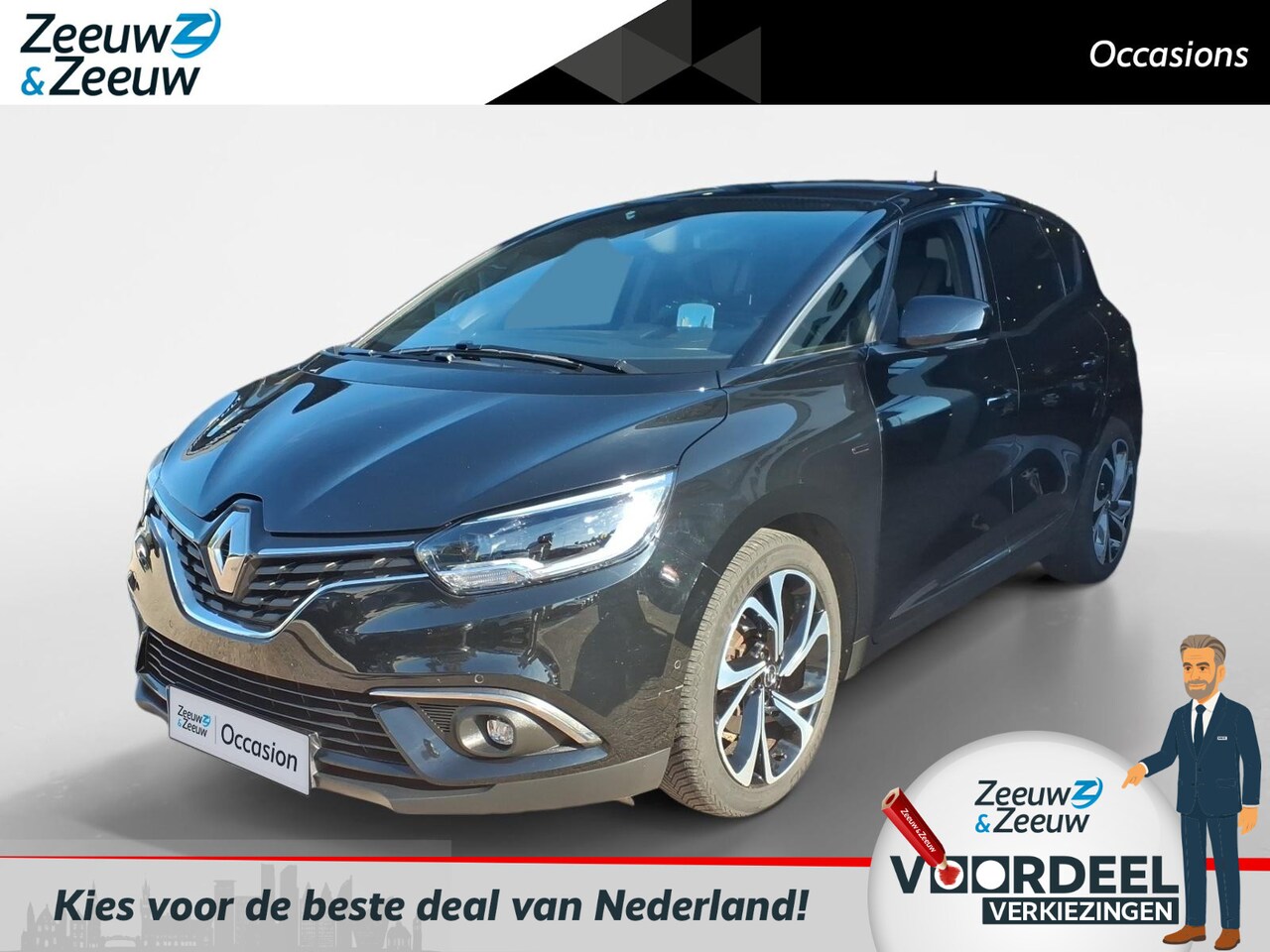 Renault Scénic - 1.3 TCe Bose | Black Edition | LMV | ACC | Navi | - AutoWereld.nl