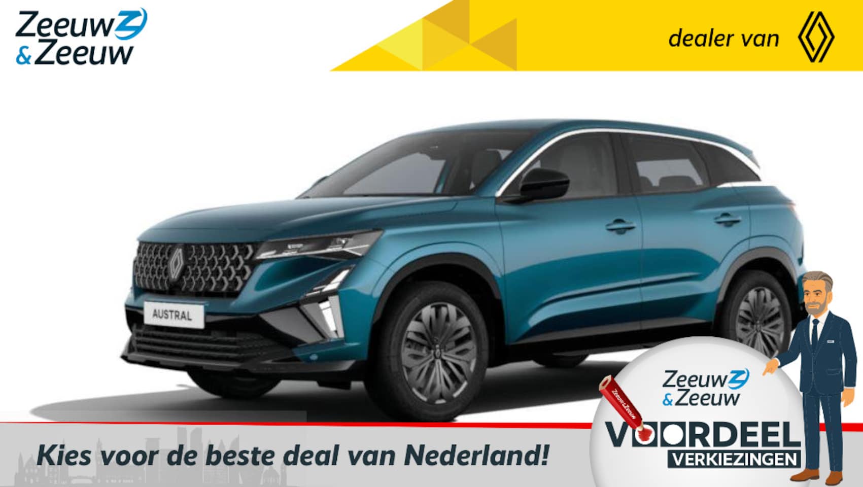 Renault Austral - 1.2 E-Tech full hybrid 200 evolution | NIEUW TE BESTELLEN | - AutoWereld.nl