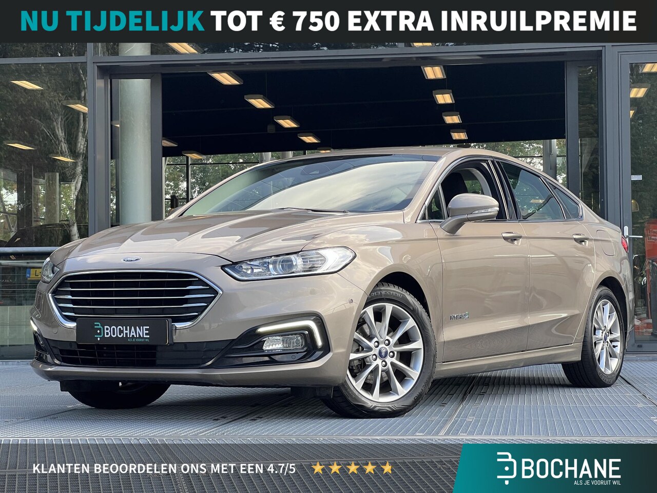 Ford Mondeo - 2.0 IVCT HEV Titanium | Cruise Control | Carplay | Navigatie - AutoWereld.nl
