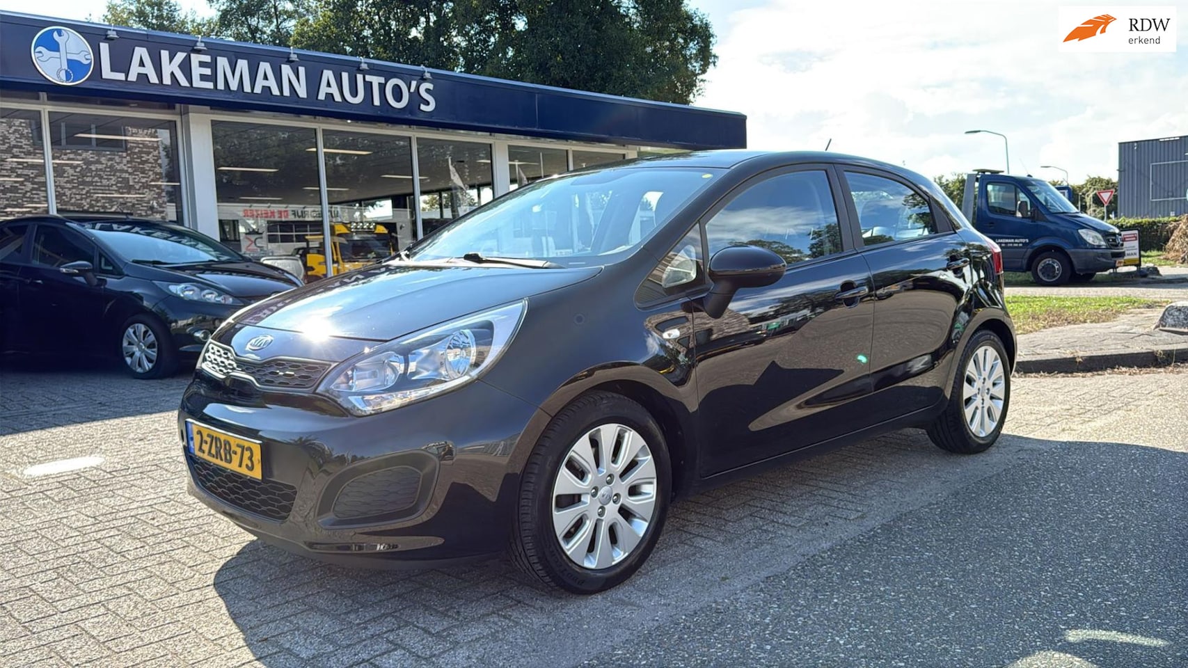 Kia Rio - 1.2 CVVT Blackline Huurkoop Inruil APK Garantie - AutoWereld.nl