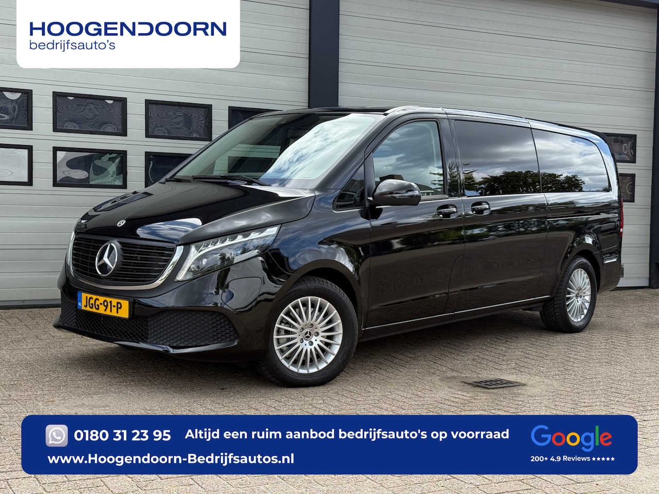 Mercedes-Benz EQV - 300 90 kWh L3 Extra Lang - 8 Pes. -Taxi Pakket - elc. Schuifdeur - AutoWereld.nl