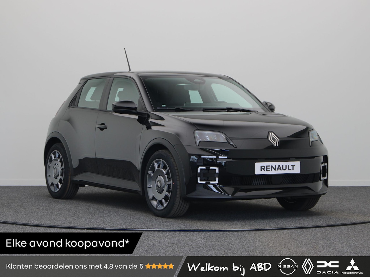 Renault 5 - urban range FIVE 40 kWh | Parkeersensoren achter | Airco | Apple carplay / Android auto | - AutoWereld.nl