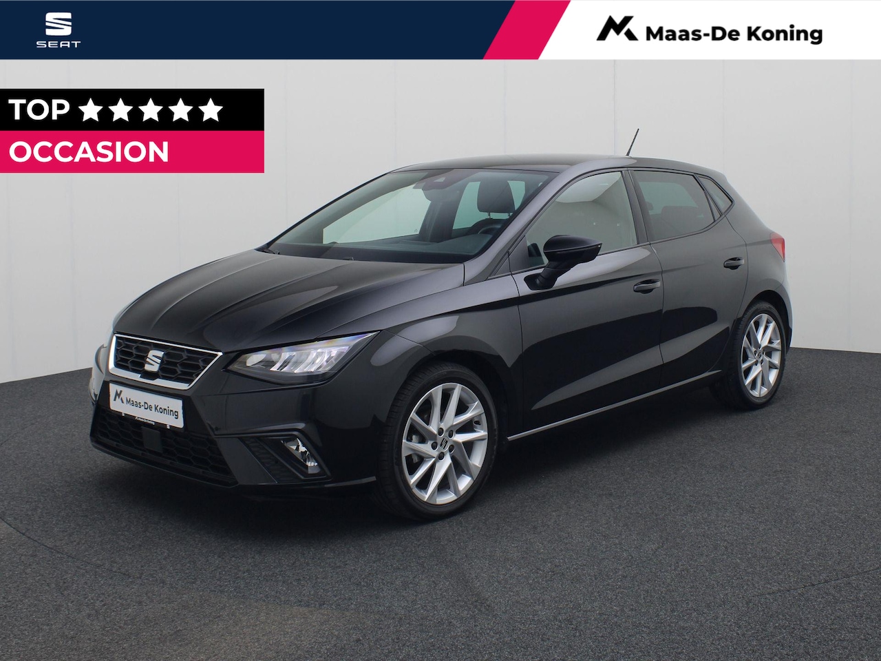 SEAT Ibiza - 1.0TSI/95PK FR · Navigatie · Apple Car Play · Parkeersensoren · Garantie tot april 2028 of - AutoWereld.nl