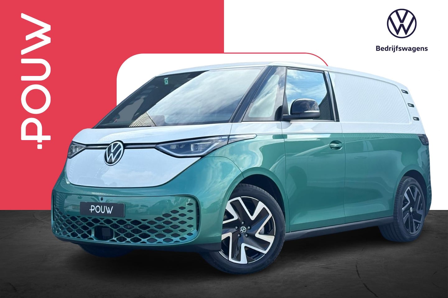 Volkswagen ID. Buzz Cargo - 286pk Anniversary Edition 79 kWh | Stuurwiel Verwarmd | Trekhaak Wegklapbaar - AutoWereld.nl