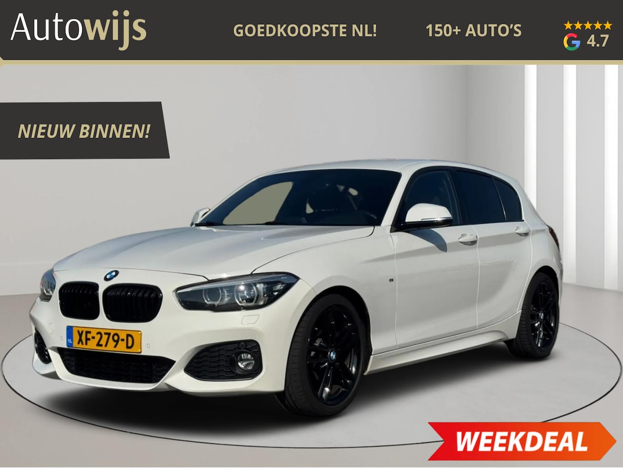 BMW 1-serie - 118i Edition|M-SPORT|Shadow Line High Executive|LED|ALCANTARA|DIGIDASH|AUT| - AutoWereld.nl