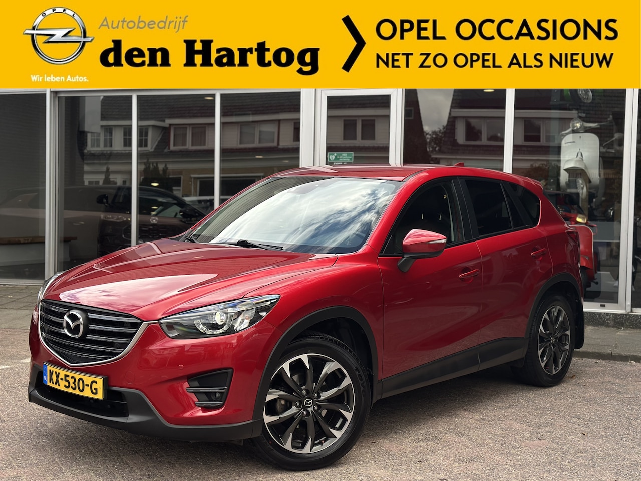 Mazda CX-5 - 2.0 SkyActiv-G 165 GT-M Line 2WD Leder/Navi/Trekhaak/Stoelverwarming - AutoWereld.nl