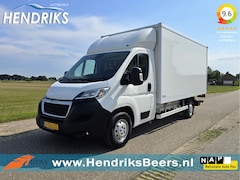 Peugeot Boxer - 435 2.2 BlueHDi Bakwagen + laadklep - 165 Pk - Euro 6 - Airco - Cruise Control