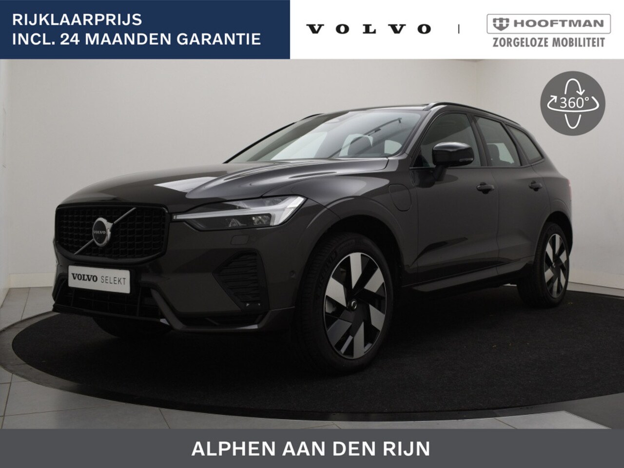 Volvo XC60 - T6 PLUG-IN HYBRID ULTRA DARK SCHUIFDAK 360 GRADEN CAMERA TREKHAA - AutoWereld.nl
