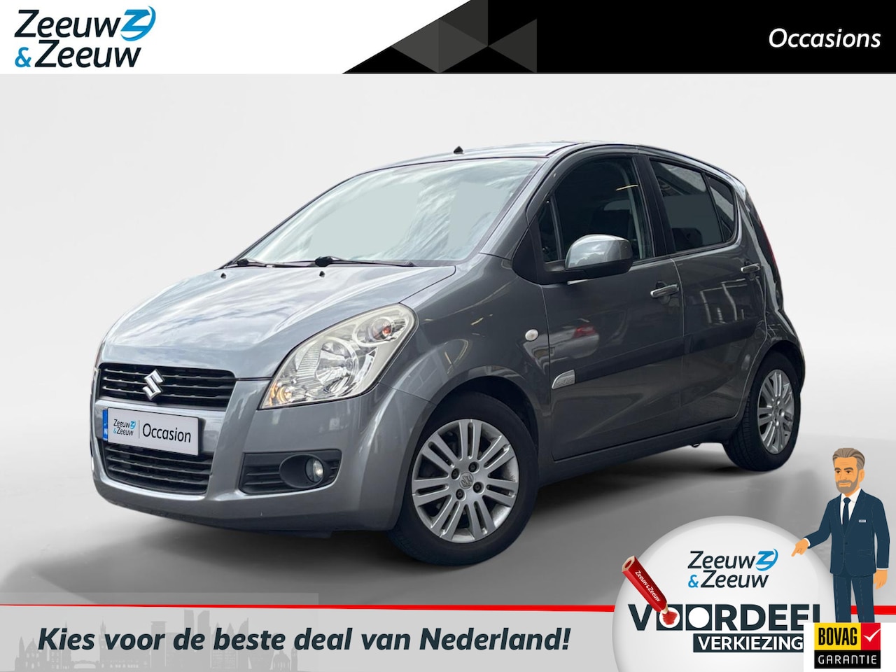 Suzuki Splash - 1.0 VVT Exclusive | Airco | Elektr. ramen | - AutoWereld.nl