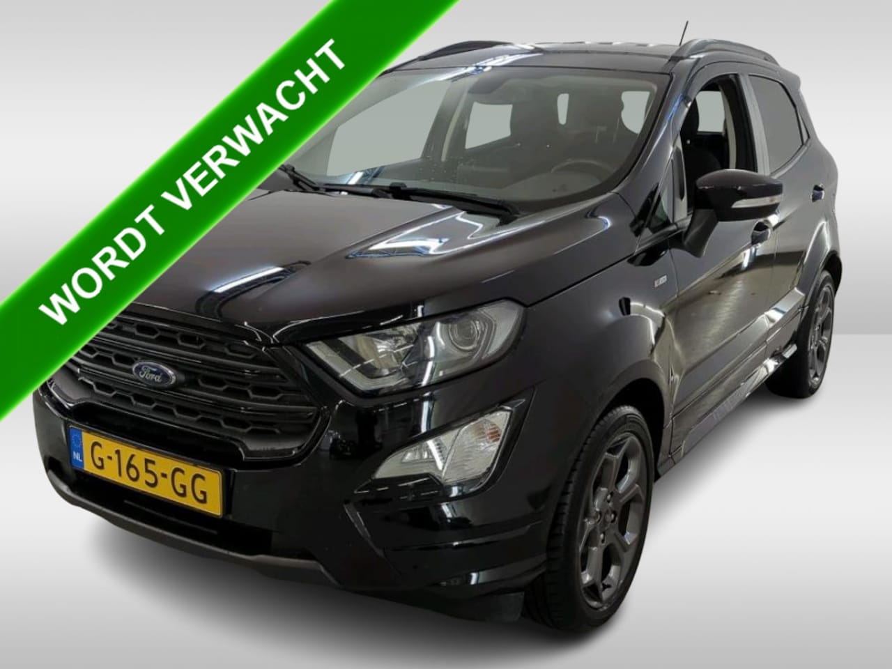 Ford EcoSport - 1.0 126PK ST-Line / Black-line / Airco-ecc./ Navigatie / 1/2 Leder / Lmv./ - AutoWereld.nl