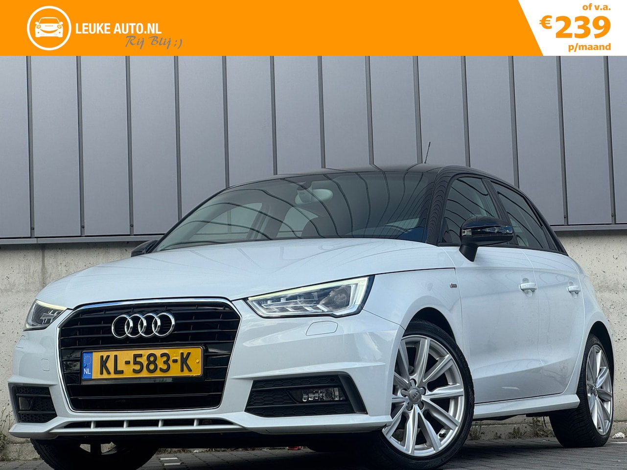 Audi A1 Sportback - 1.0 TFSI 96PK Automaat S-Line LED Navi Bluetooth - AutoWereld.nl