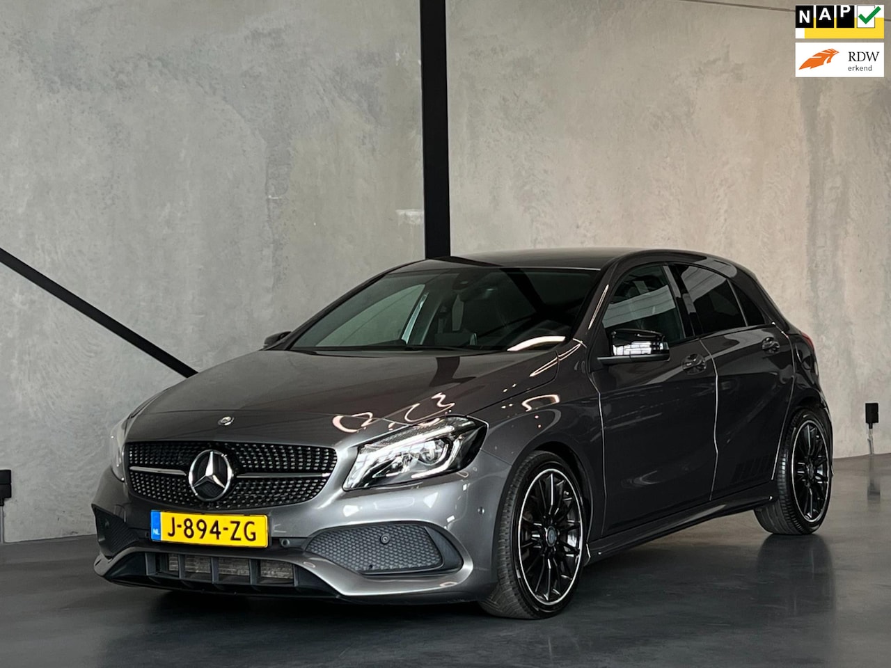 Mercedes-Benz A-klasse - 180 180, AMG pakket, Apple Carplay, Nightpakket, LED, Grille diamand optiek, enz.. - AutoWereld.nl