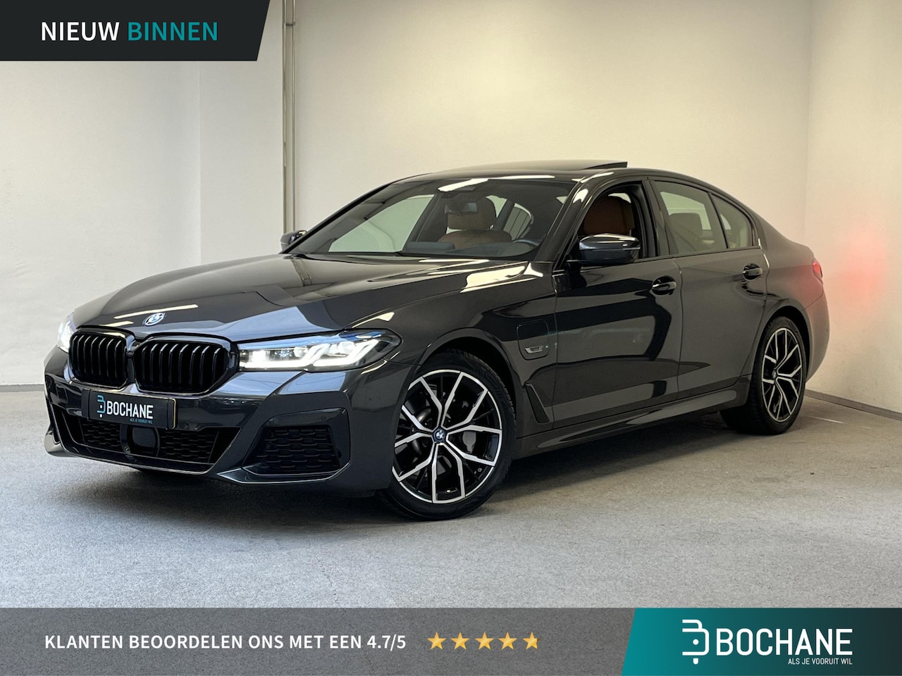 BMW 5-serie - 530e M-Sport | SCHUIFDAK | LASER | HEAD-UP | ACC | 96% SOH | - AutoWereld.nl