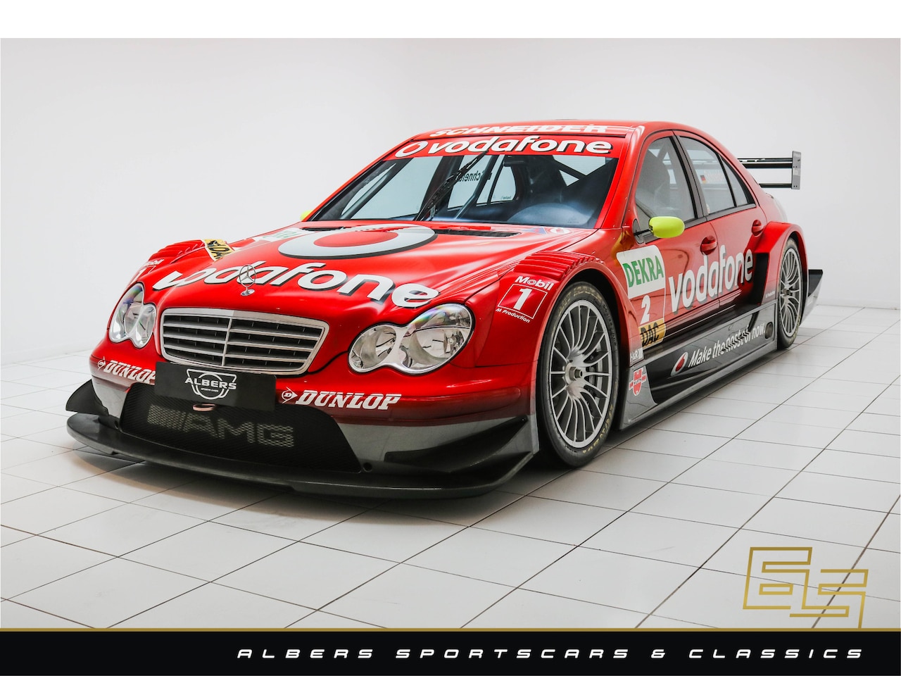 Mercedes-Benz C-klasse - AMG W203 DTM Showcar - Schneider (Championship winning) - HWA build - 1 to 1 - AutoWereld.nl