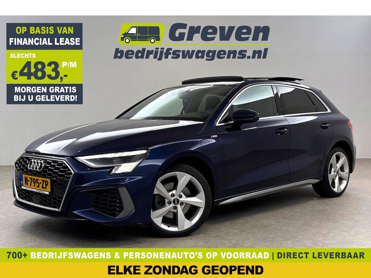 Audi A3 Sportback - 40 TFSI e 150PK S-Line | Pano | Sfeerverl. | Virtual | Adaptive Cruise | Carplay | Stoelve - AutoWereld.nl