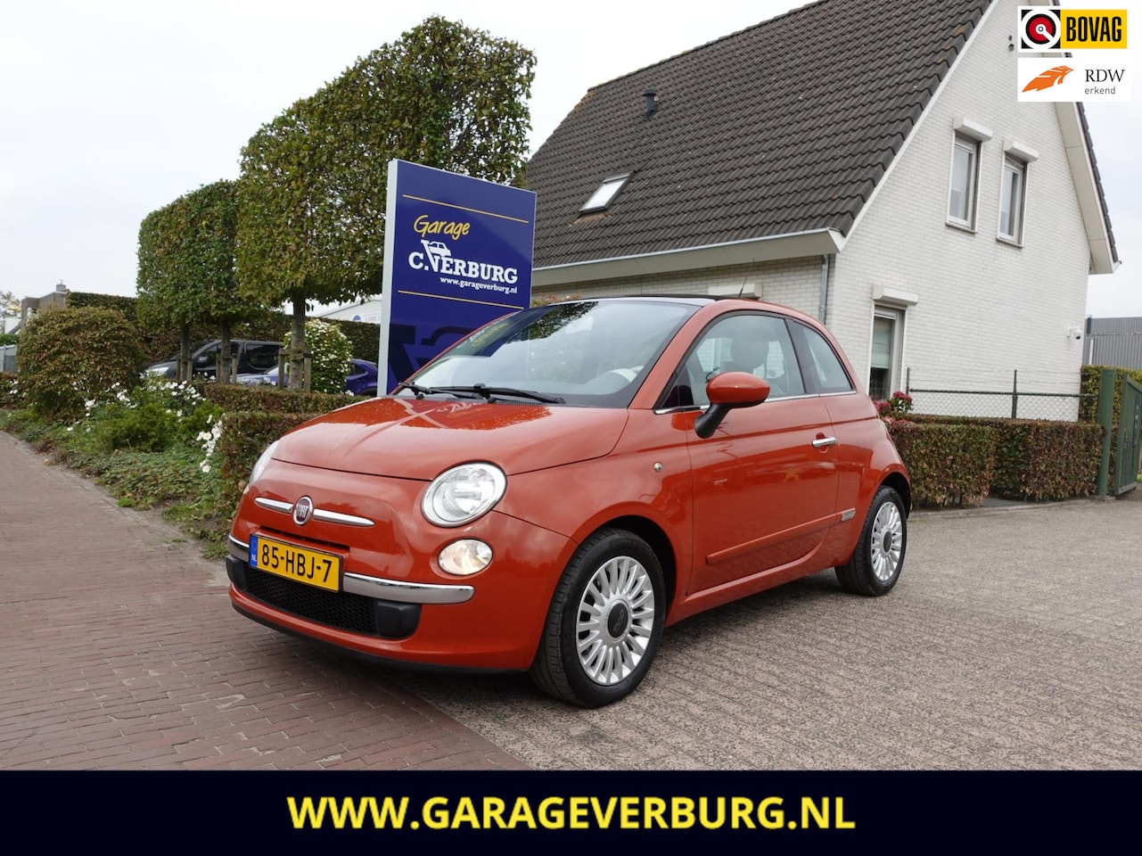 Fiat 500 - 1.2 Lounge (Airco,Lm velgen) - AutoWereld.nl