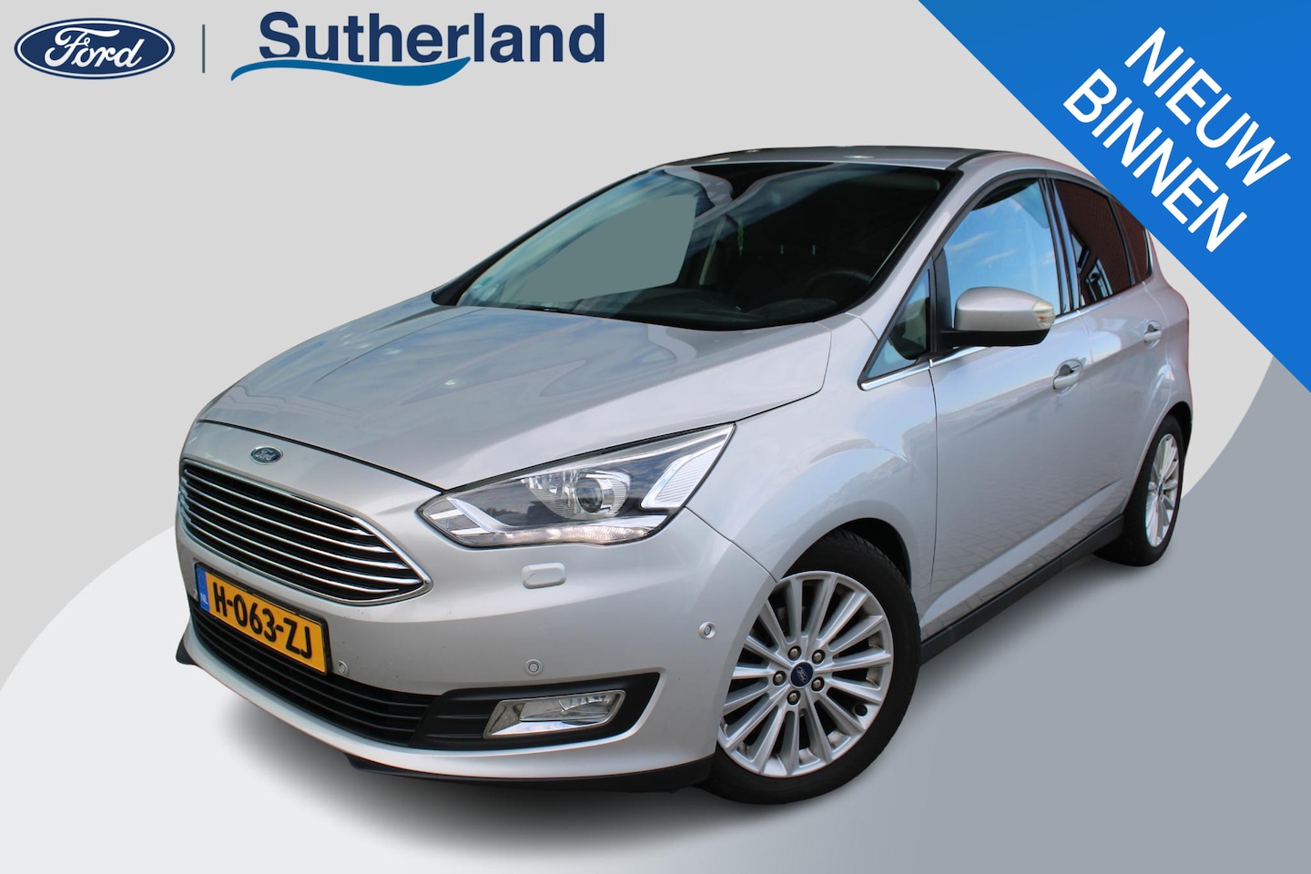 Ford C-Max - 1.0 EcoBoost 125 PK Titanium | Camera | Winterpack | Navigatie | 17 INCH Lichtmetalen Velg - AutoWereld.nl