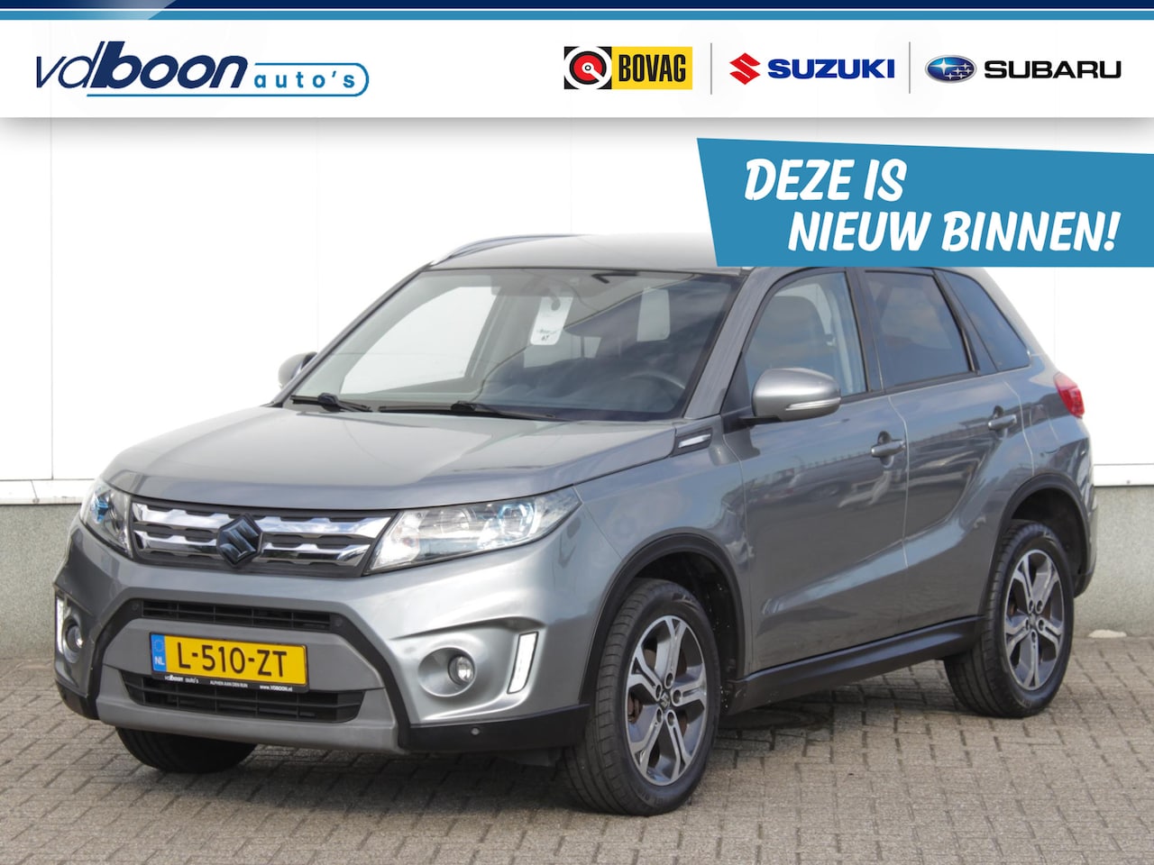 Suzuki Vitara - 1.6 High Executive | Navi | Cruise | Clima | Camera | Leder | Lm-Velgen - AutoWereld.nl